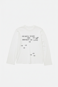 BROKEN HEARTS BY LOVE WHITE LONG SLEEVE